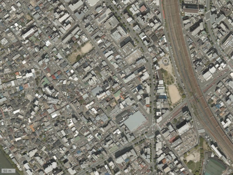 【2018年度撮影】昔のダイアパレス グランステージ博多 参番館の場所・周辺環境