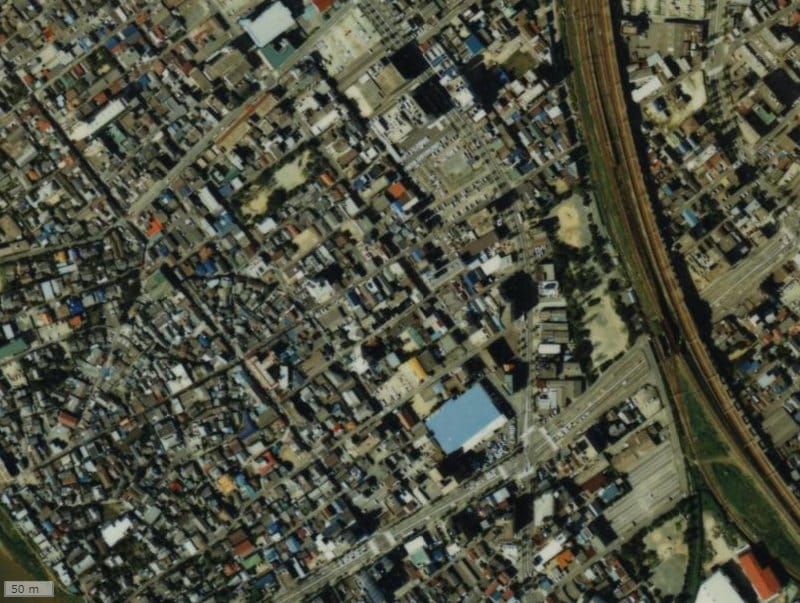 【1987~1990年度撮影】昔のダイアパレス グランステージ博多 参番館の場所・周辺環境