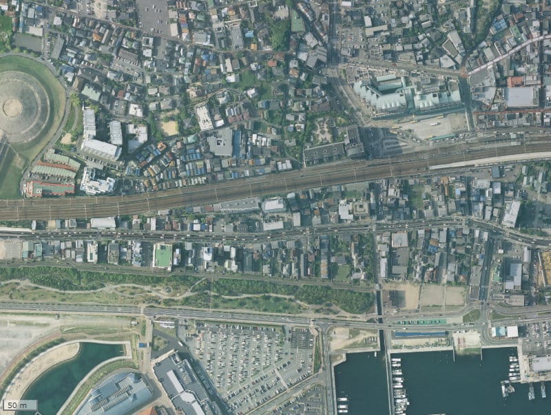 【2009年度撮影】昔のコスモ海岸通の場所・周辺環境