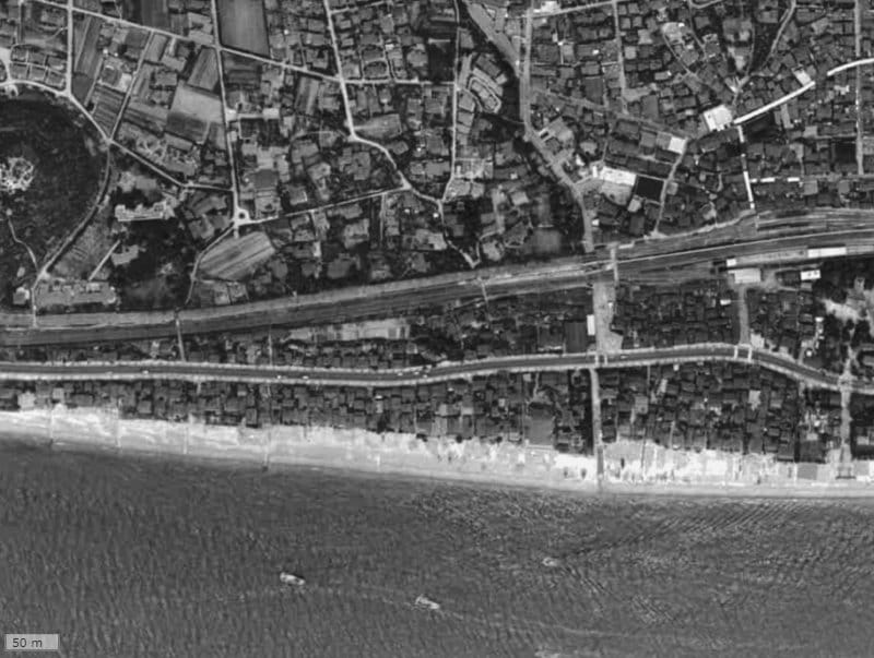 【1961～1969年度撮影】昔のコスモ海岸通の場所・周辺環境