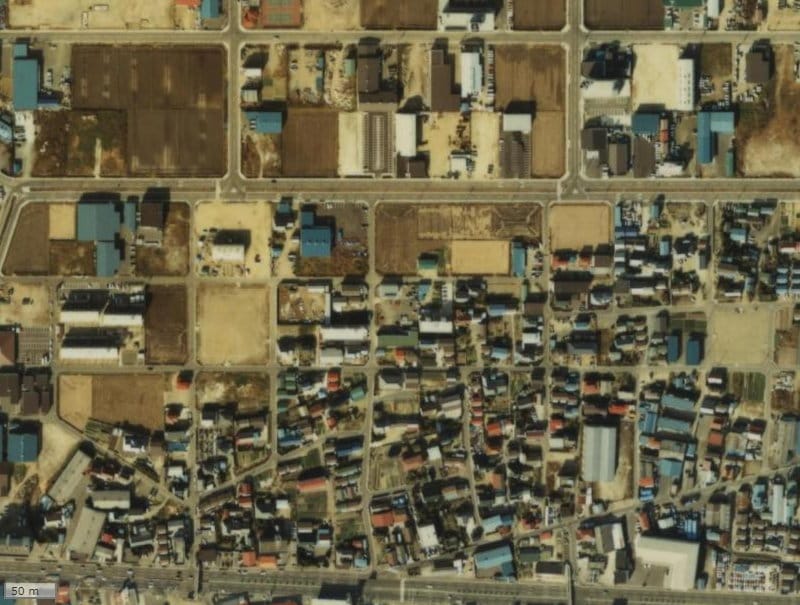 【1984～1986年度撮影】昔のアドグランデ仙台六丁の目の場所・周辺環境