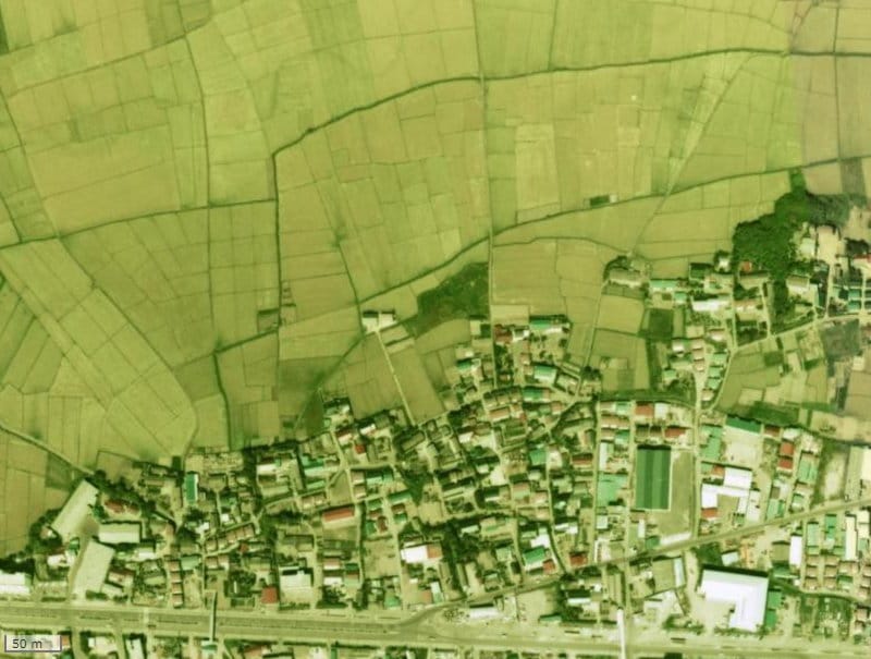 【1974～1978年度撮影】昔のアドグランデ仙台六丁の目の場所・周辺環境