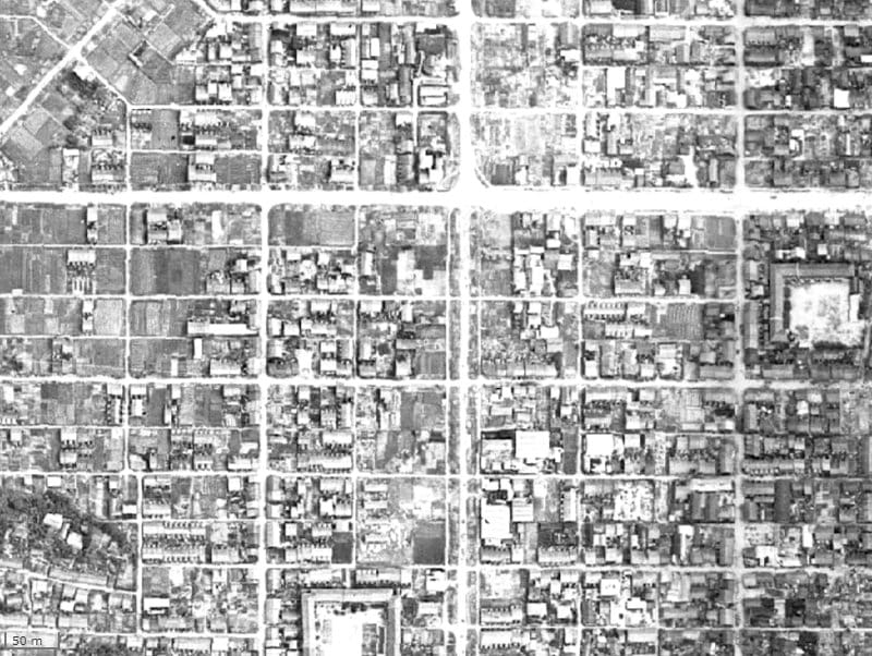 【1945～1950年度撮影】昔のファミリアーレ名駅ミッドウエストの場所・周辺環境