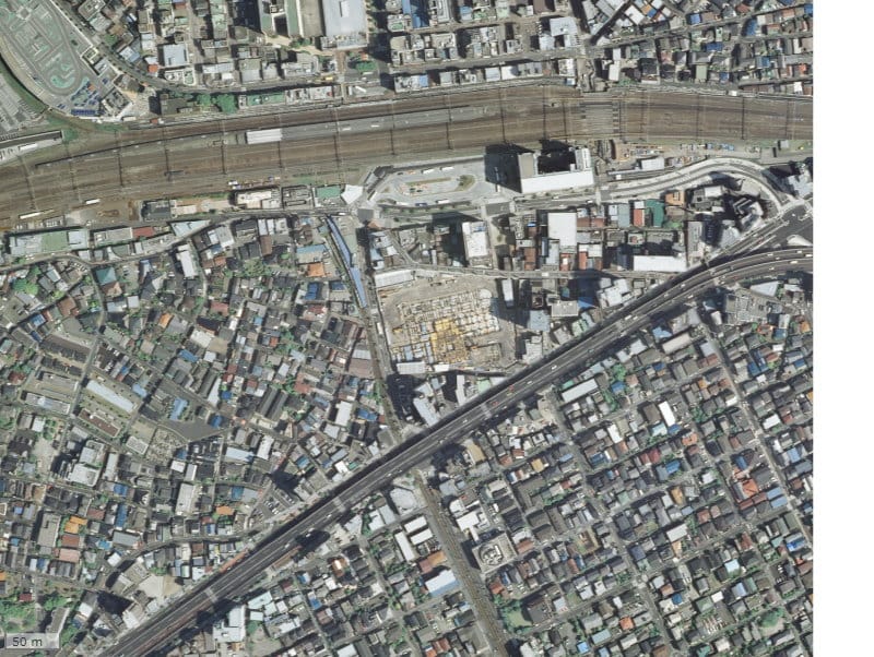 【2007年度撮影】昔のヴィナシス金町タワーレジデンスの場所・周辺環境