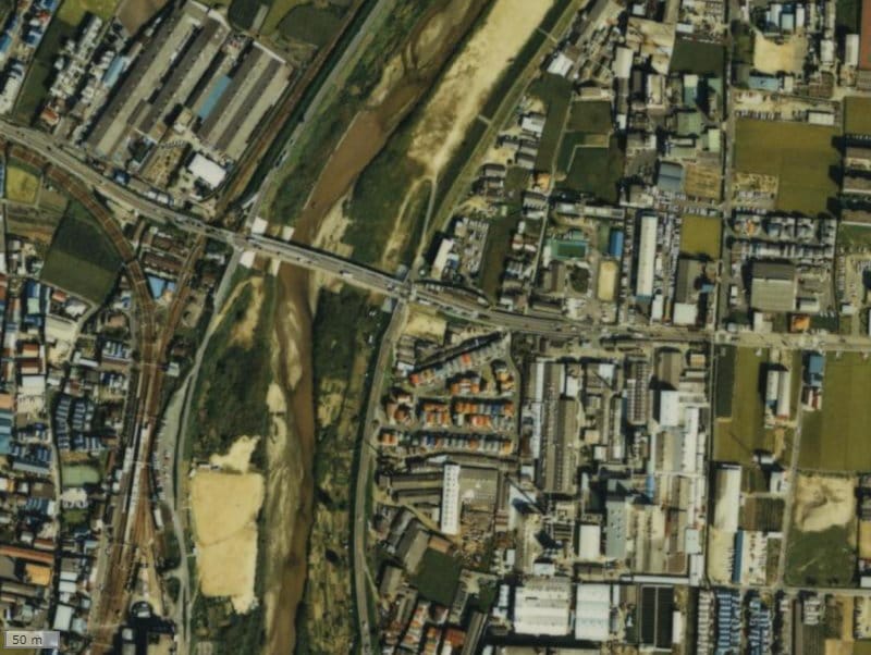 【1984~1986年度撮影】昔のビーバードルチェ玉手山の場所・周辺環境