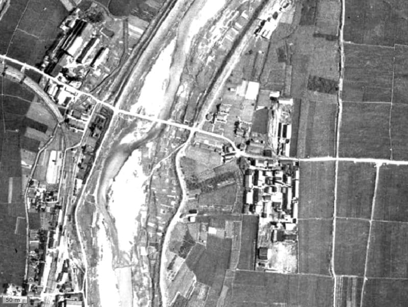 【1945~1950年度撮影】昔のビーバードルチェ玉手山の場所・周辺環境