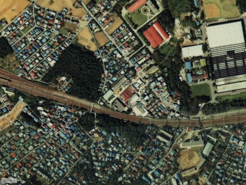 【1979～1983年度撮影】昔のザ・フォレシスの場所・周辺環境