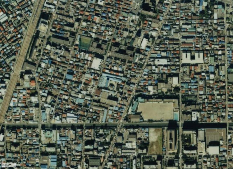 【1987～1990年度撮影】昔の大森ガーデンハウスの場所・周辺環境