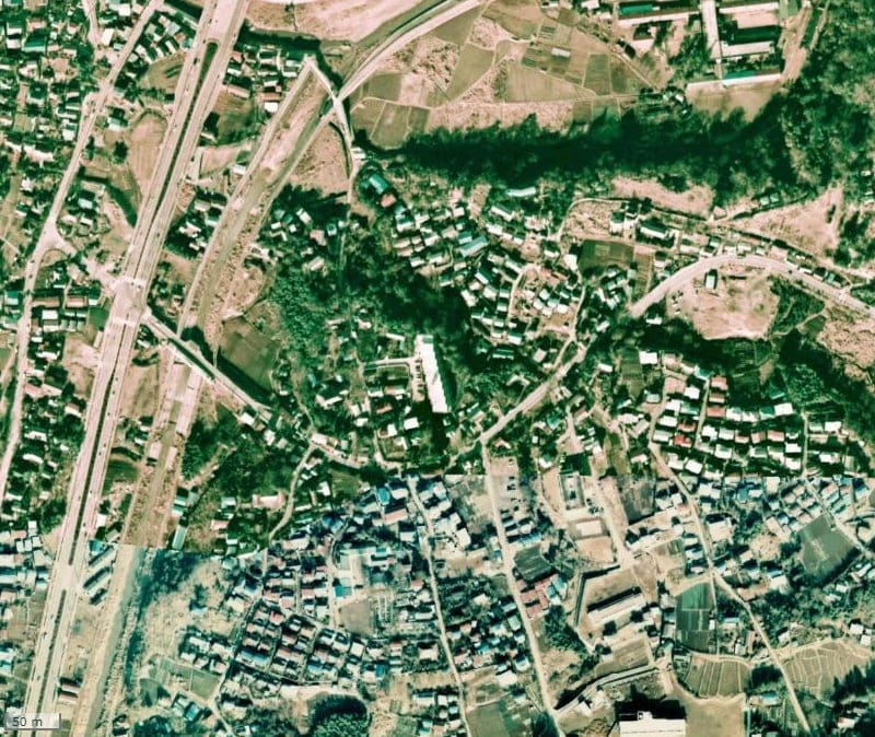 【1974～1978年度撮影】昔の聖蹟桜ヶ丘ガーデンホームの場所・周辺環境