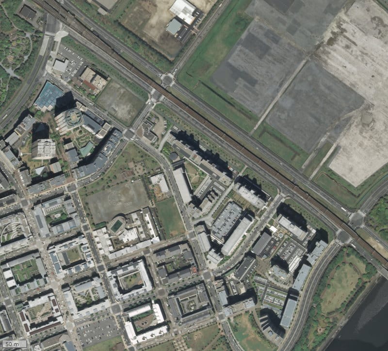 【2009年度撮影】昔の幕張ベイタウン ファーストウイングの場所・周辺環境