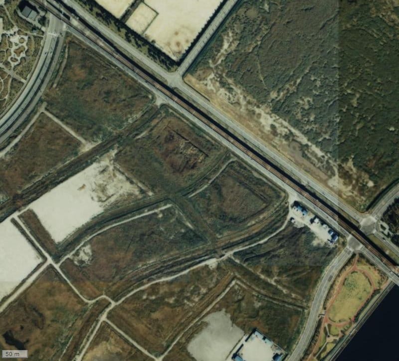 【1987～1990年度撮影】昔の幕張ベイタウン ファーストウイングの場所・周辺環境