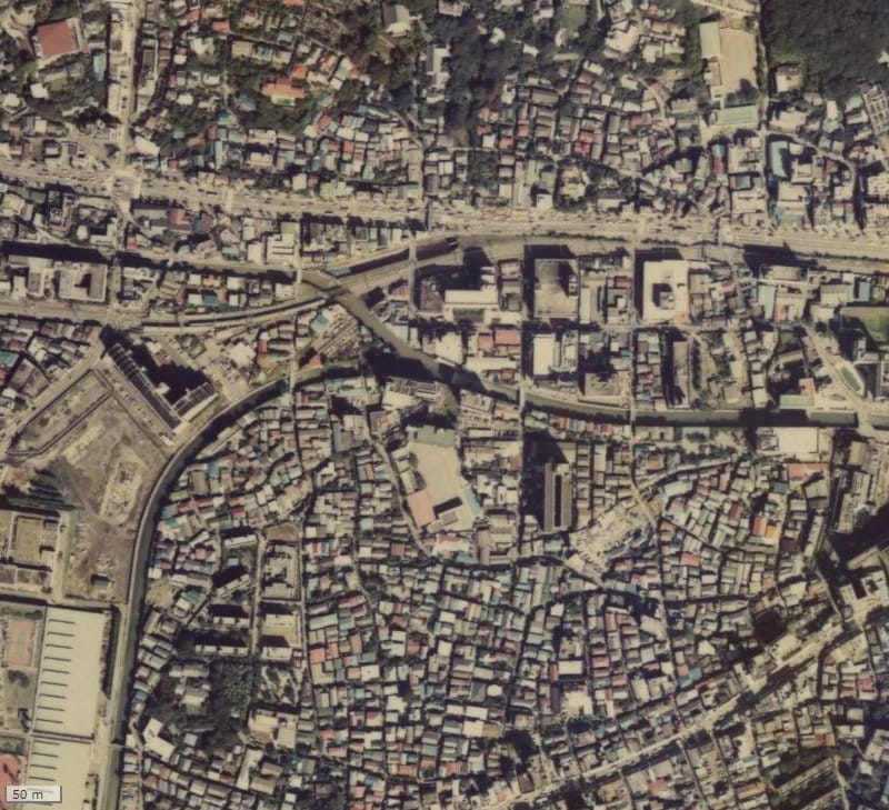 【1979～1983年度撮影】昔のイニシアイオ高田馬場の場所・周辺環境