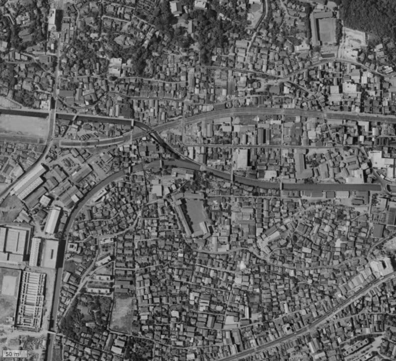 【1961～1969年度撮影】昔のイニシアイオ高田馬場の場所・周辺環境