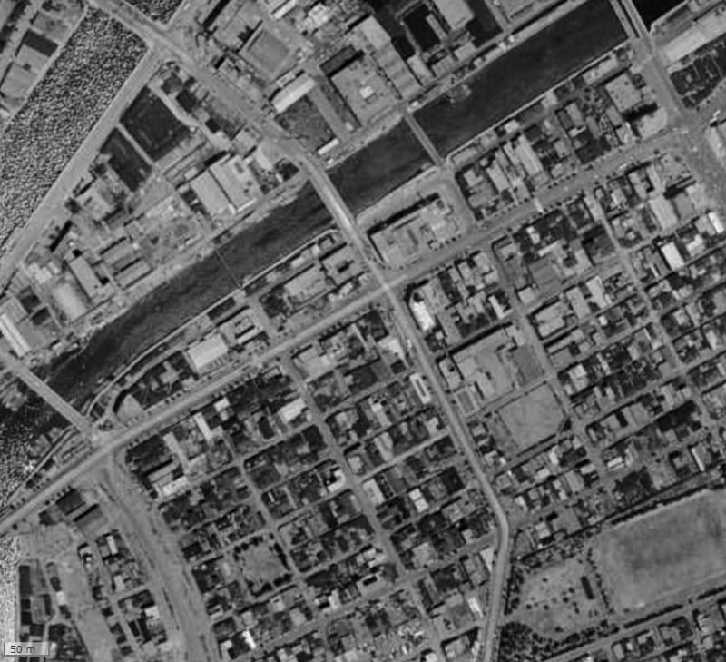 【1961~1969年度撮影】昔のライオンズマンション江戸堀の場所・周辺環境