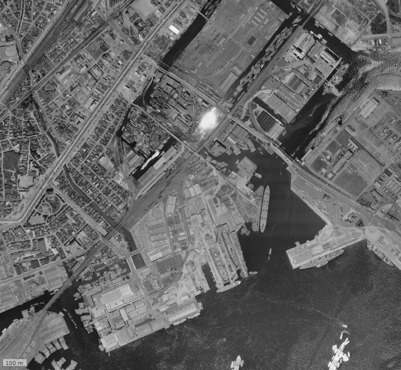 【1961～1969年度撮影】昔のクリオレジダンス横濱ベイサイドの場所・周辺環境