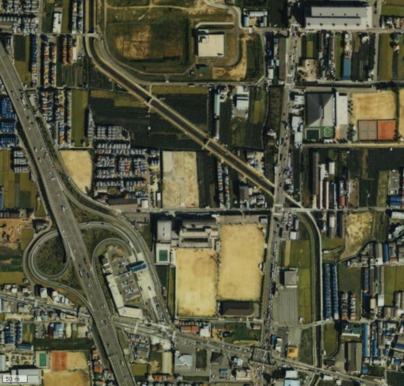 【1984～1986年度撮影】昔のビーバードルチェ藤井寺2の場所・周辺環境