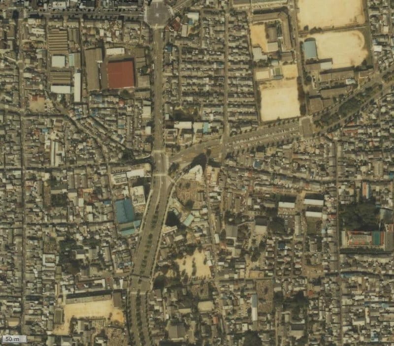 【1979~1983年度撮影】昔のルモン紫野の場所・周辺環境