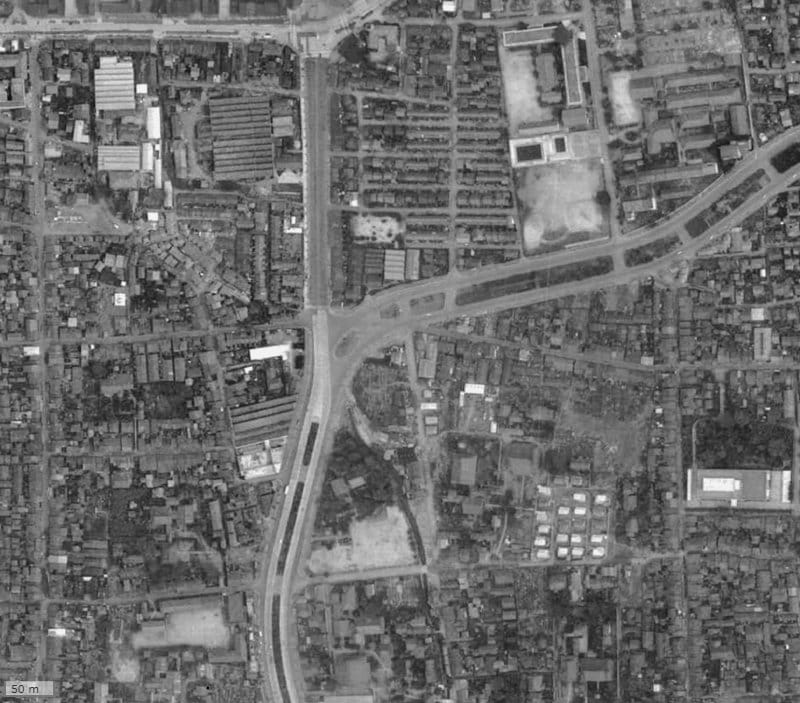 【1961~1969年度撮影】昔のルモン紫野の場所・周辺環境