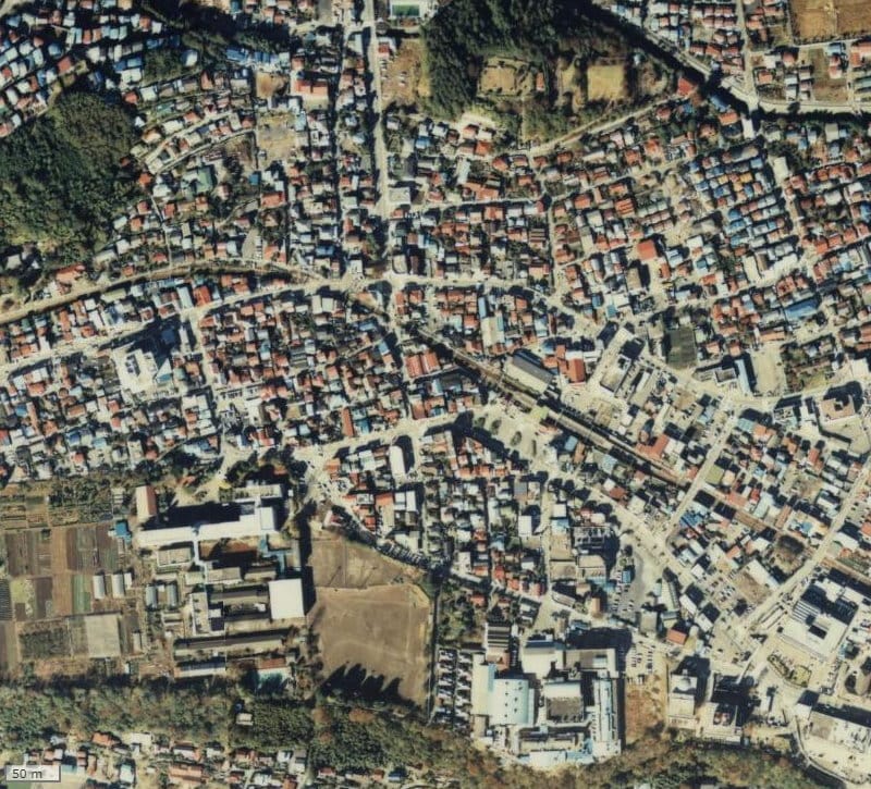 【1979～1983年度撮影】昔のハイホーム東青梅の場所・周辺環境