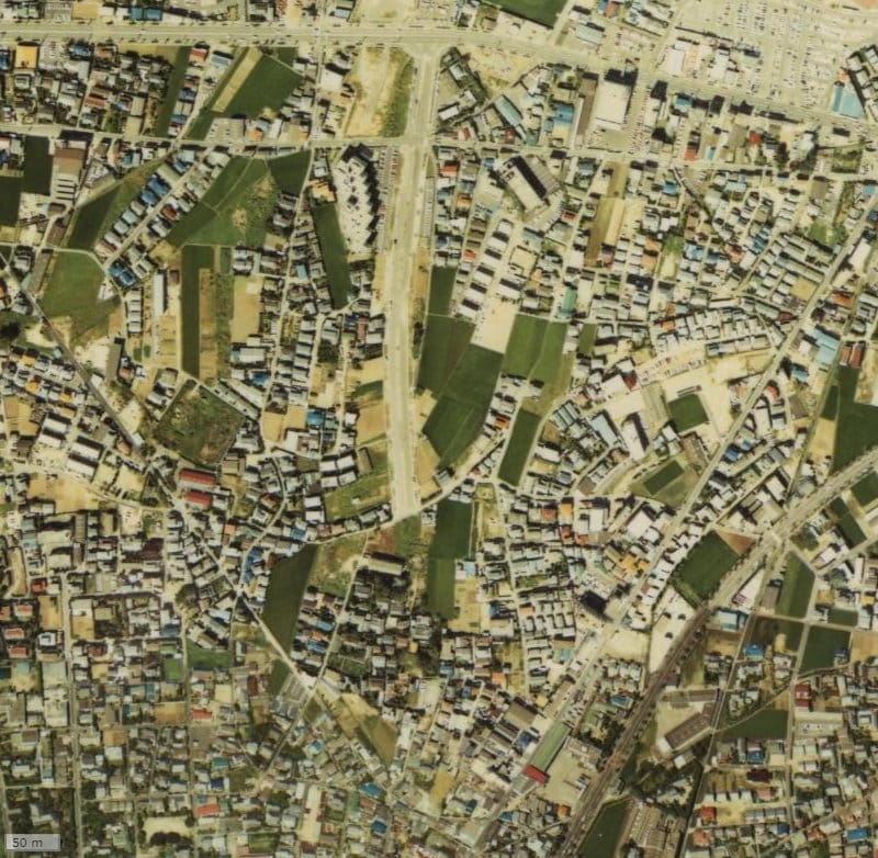 【1979～1983年度撮影】昔のディアステージ操山の場所・周辺環境