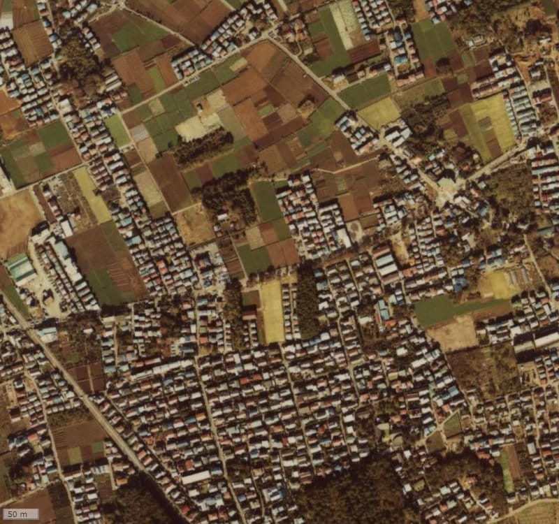 【1979～1983年度撮影】昔の兼六ハイム東久留米の場所・周辺環境