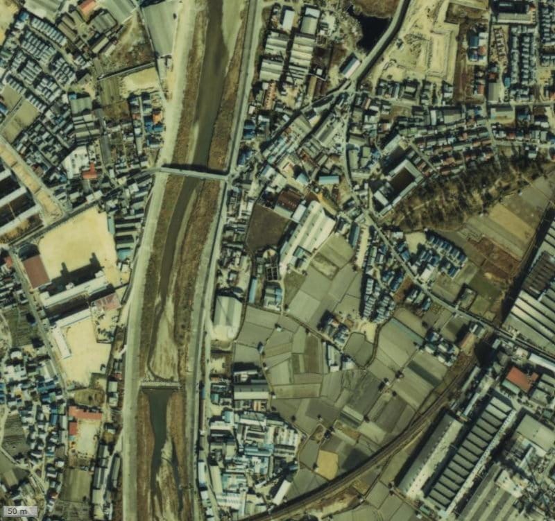 【1979～1983年度撮影】昔の朝日プラザシティ サザンコーストの場所・周辺環境