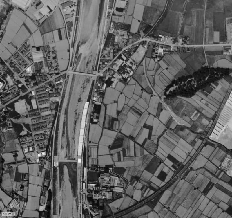 【1961～1969年度撮影】昔の朝日プラザシティ サザンコーストの場所・周辺環境