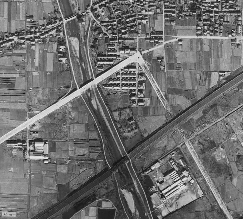 【1936~1942年度撮影】昔のプラウドシティ高槻ステージアの場所・周辺環境