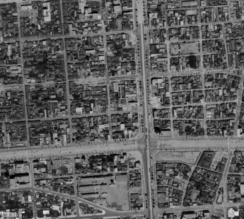 【1961~1969年度撮影】昔のオープンレジデンシア泉の場所・周辺環境