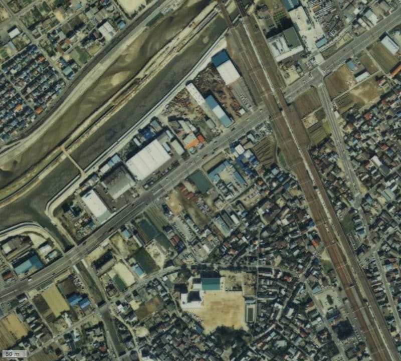 【1987～1990年度撮影】昔のグランコート大高グランデの場所・周辺環境