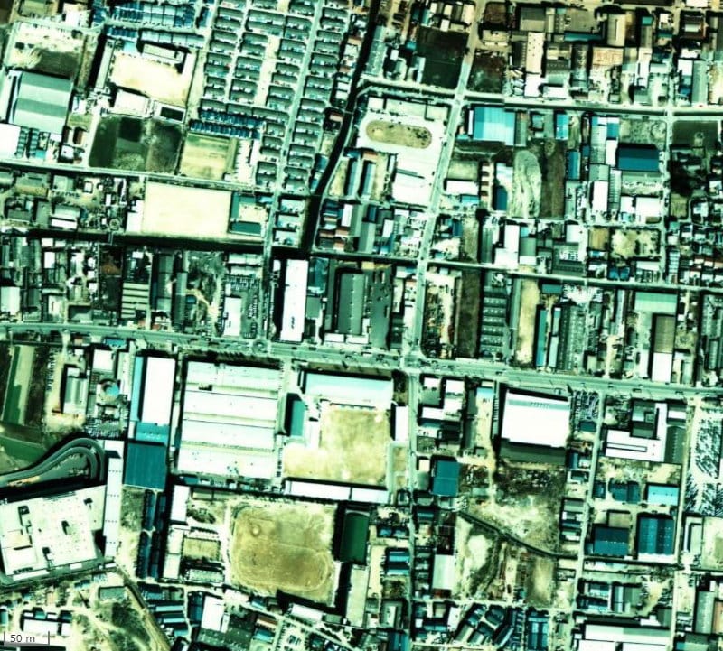 【1979~1983年度撮影】昔のアイズシティの場所・周辺環境