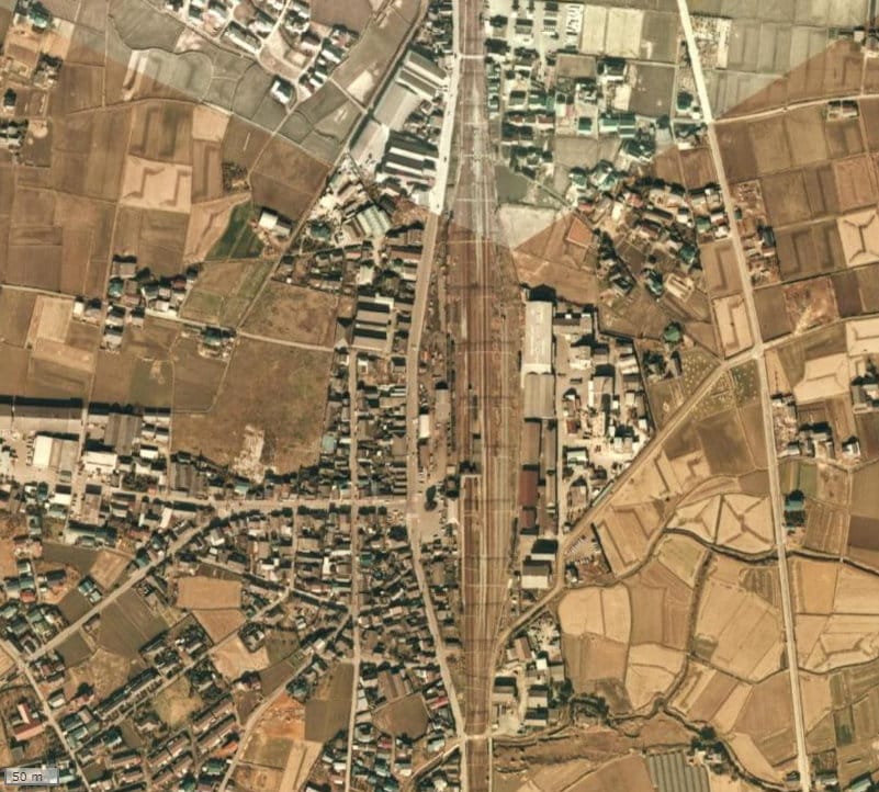 【1974～1978年度撮影】昔のツインドリーム荒木 壱番館の場所・周辺環境