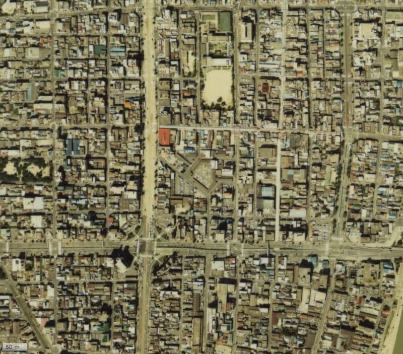 【1979~1983年度撮影】昔のアルファステイツ表町の場所・周辺環境