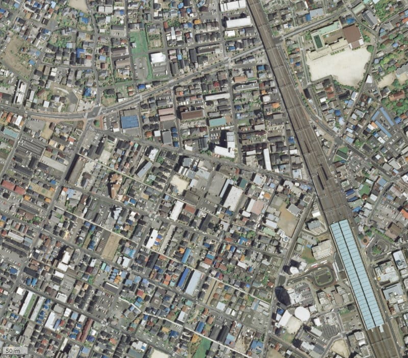 【2007年度撮影】昔のセンチュリー越谷ブライトアリーナの場所・周辺環境