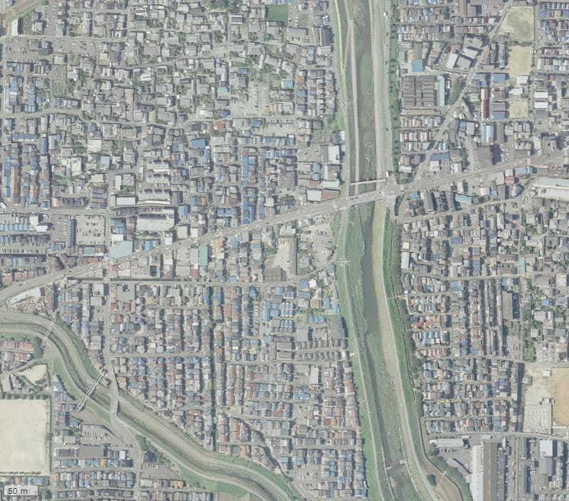 【2007年度撮影】昔のレーベン高槻エアリープレイスの場所・周辺環境