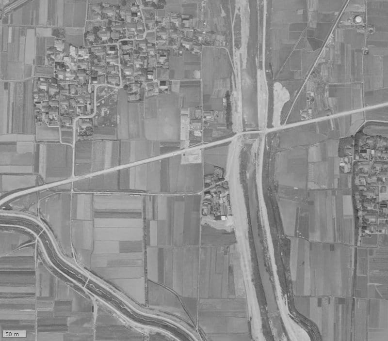 【1961~1969年度撮影】昔のレーベン高槻エアリープレイスの場所・周辺環境