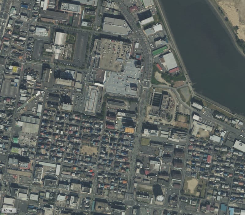 【2011年度撮影】昔のローレルコート津桜橋グランドパレスの場所・周辺環境