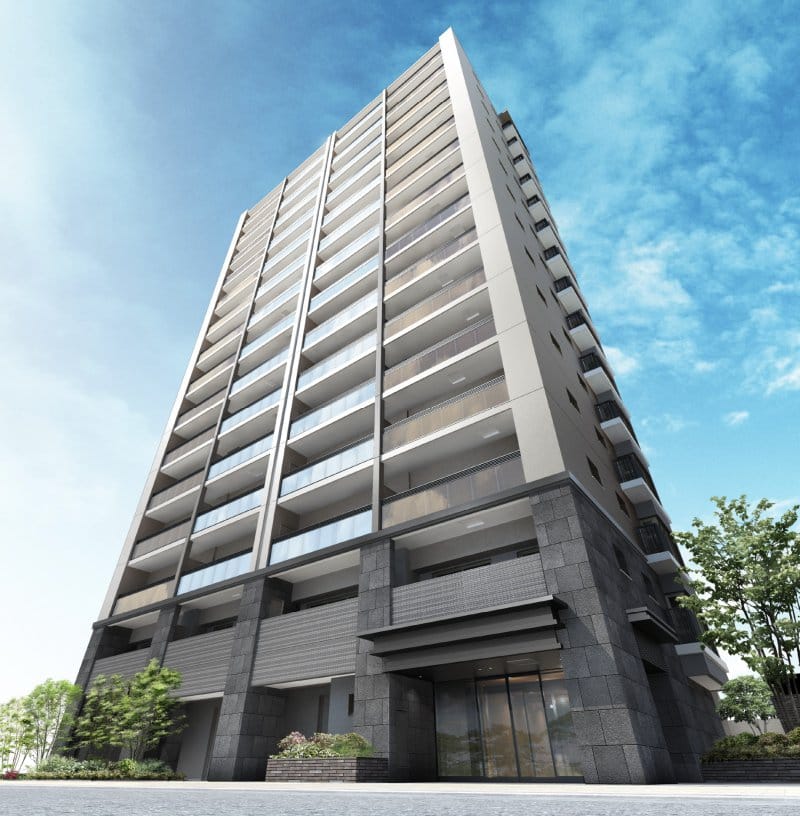 シャルマンフジ堺駅前フロンティアテラスの外観CG