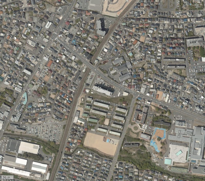 【2018年度撮影】昔のアンピール花見駅前の場所・周辺環境