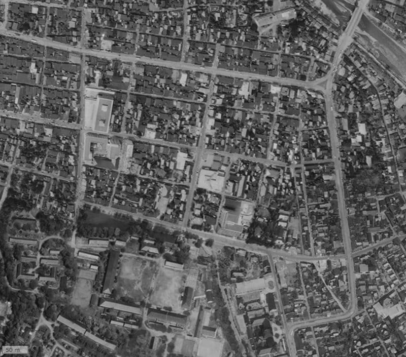 【1961~1969年度撮影】昔のザ・レーベン金沢大手門 Galleria Granの場所・周辺環境