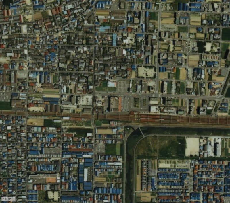 【1984～1986年度撮影】昔のローレルスクエア東花園の場所・周辺環境