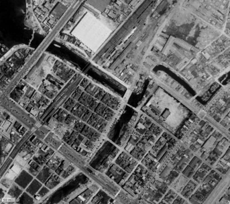 【1961～1969年度撮影】昔のシャルマンフジ堺駅前フロンティアテラスの場所・周辺環境