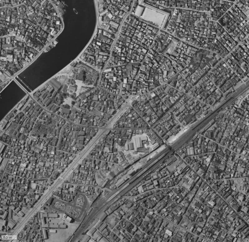 【1961～1969年度撮影】昔のプラウドタワー平井の場所・周辺環境