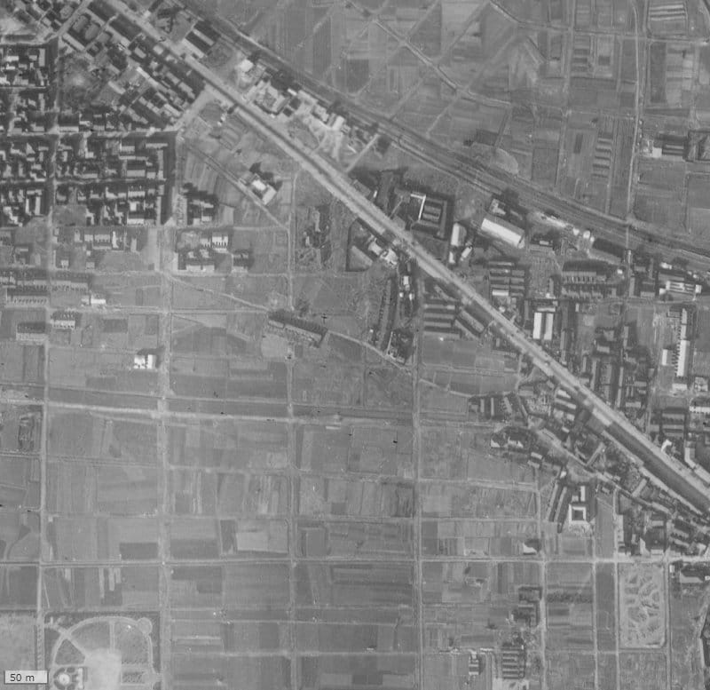 【1936～1942年度撮影】昔のグランドパレス平野の場所・周辺環境