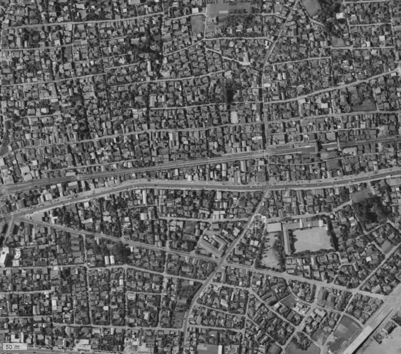 【1961～1969年度撮影】昔のジオ練馬桜台の場所・周辺環境