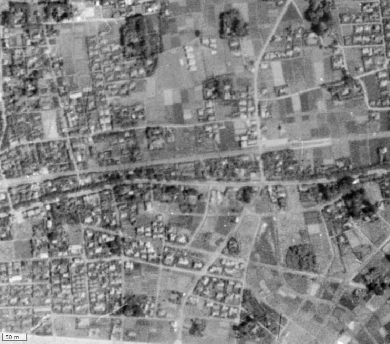 【1936～1942年度撮影】昔のジオ練馬桜台の場所・周辺環境