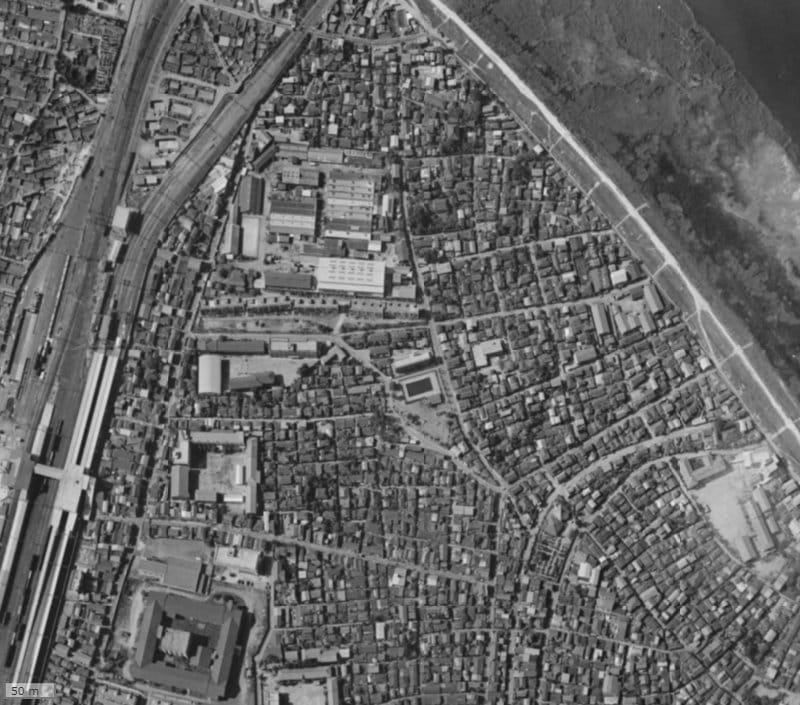 【1961～1969年度撮影】昔の北千住スカイハイツの場所・周辺環境