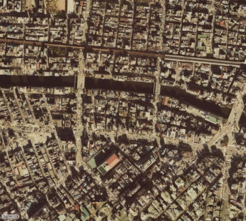 【1979～1983年度撮影】昔のウエリス千代田東神田の場所・周辺環境