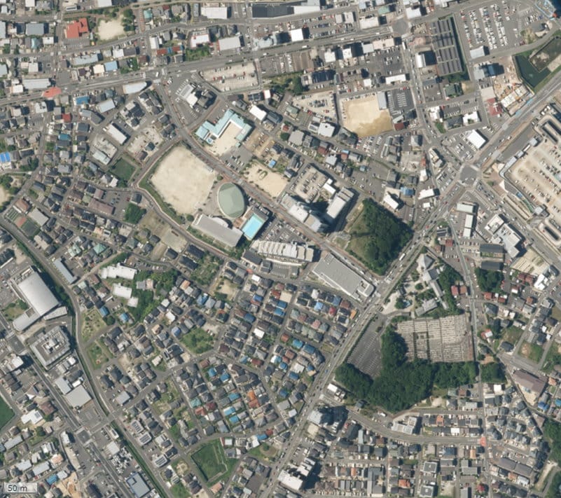 【2023年度撮影】昔のプラウド赤池の場所・周辺環境