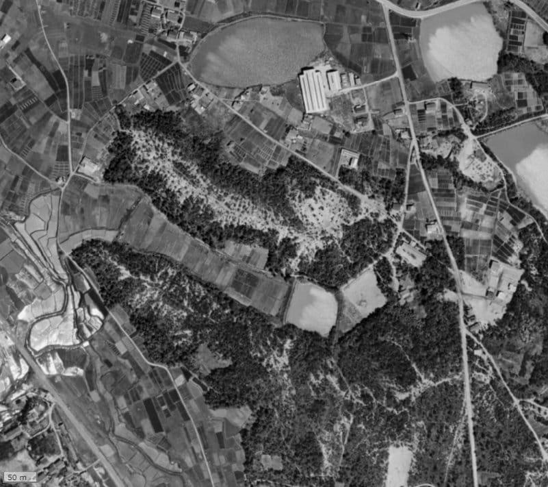 【1961～1969年度撮影】昔のプラウド赤池の場所・周辺環境